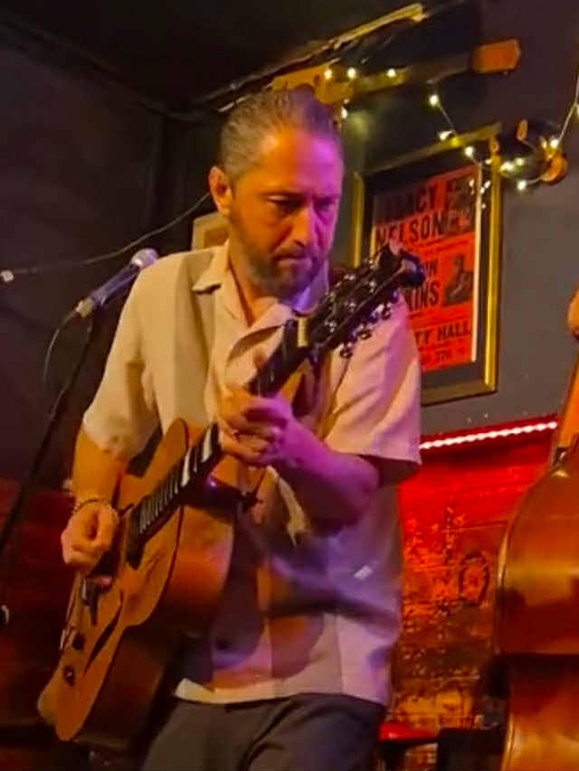 Chris Corcoran and his band