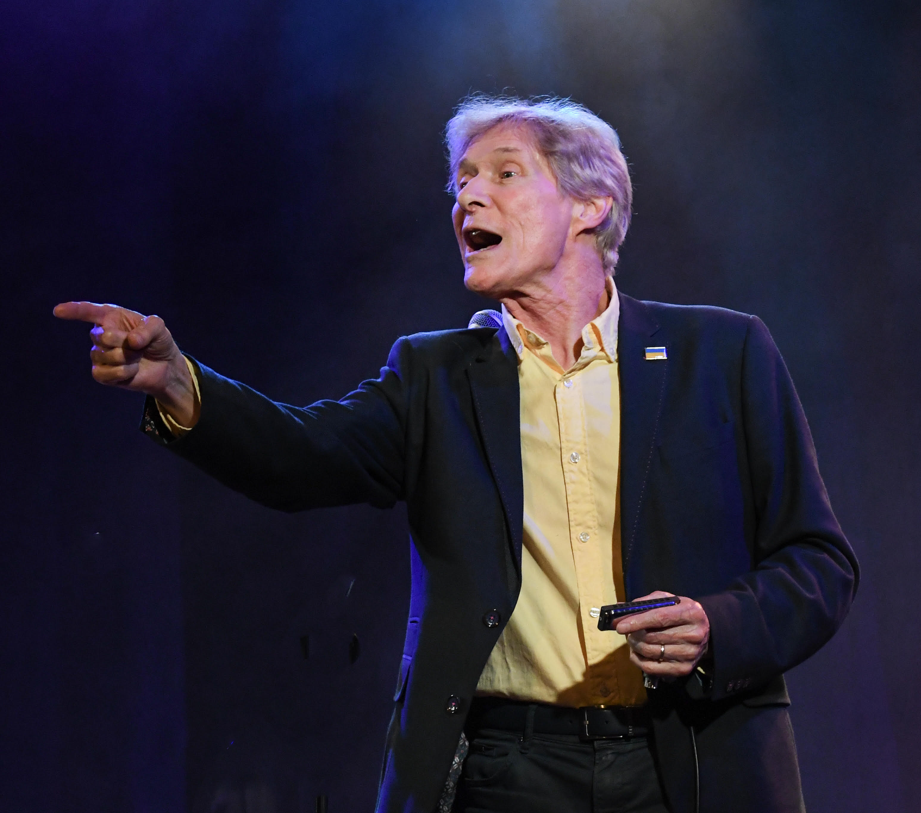 Star of Manfred Mann and The Blues Band - Paul Jones - with the Derek Nash Band